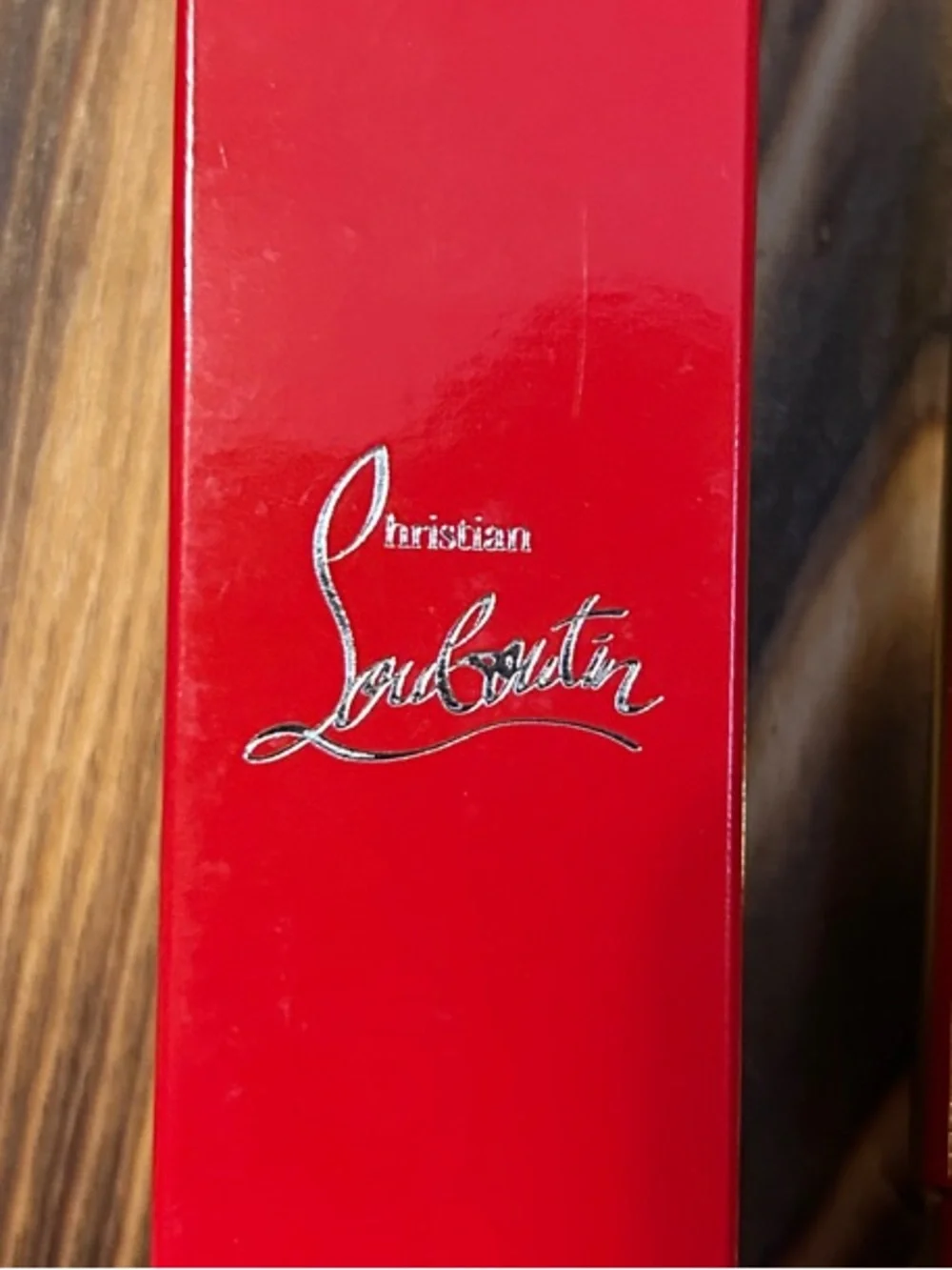 Christian Louboutin Gold Metallic Eyeshadow with Signature Red Box
